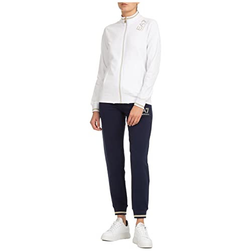 Emporio Armani EA7 Mujer Chandal White - Navy Blue S