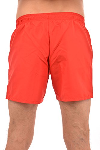 Emporio Armani Ea7 Natación Pantalones Cortos De Hombres, Rojo/plata XX-grande