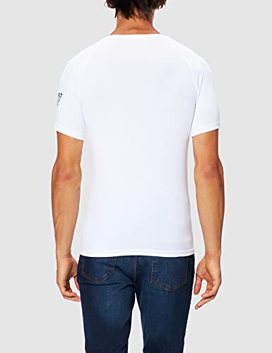 Emporio Armani Edición On-Site Camiseta, Hombre, Blanco, L