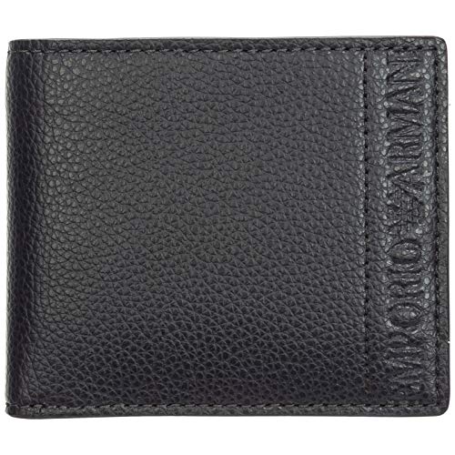 Emporio Armani hombre monedero navy blue