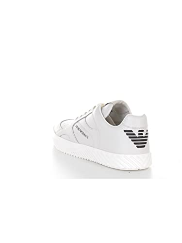 Emporio Armani Hombre Zapatillas Bianco 40 EU