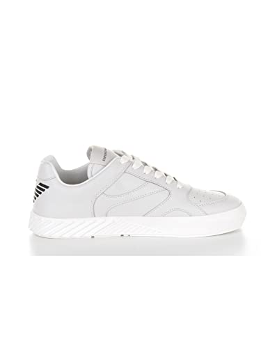 Emporio Armani Hombre Zapatillas Bianco 40 EU