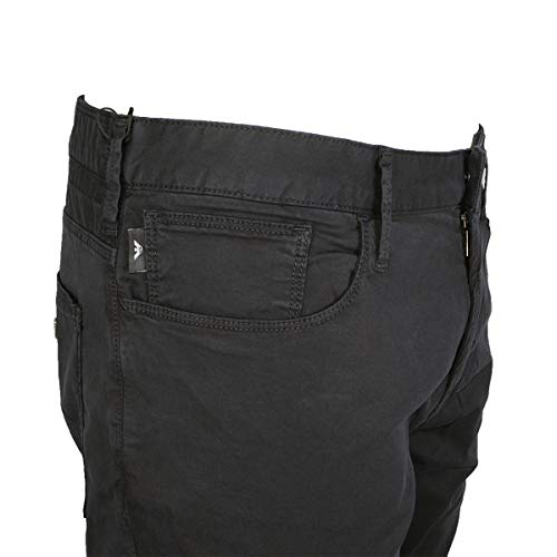 Emporio Armani - Vaquero - Ajustada - para hombre Negro negro 42x42 ES(Regular)