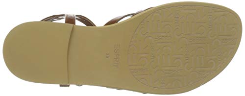 ESPRIT 041EK1W322, Sandalia Mujer, 235 Caramel, 39 EU