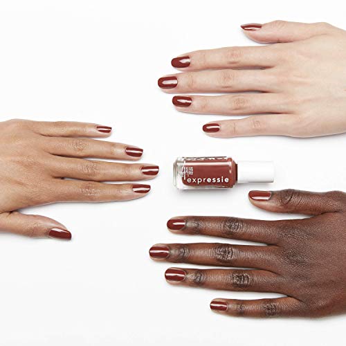 Essie Pintauñas Expressie Secado Rápido Sobre La Marcha, Tono Teja 409 High Energy Low Stress