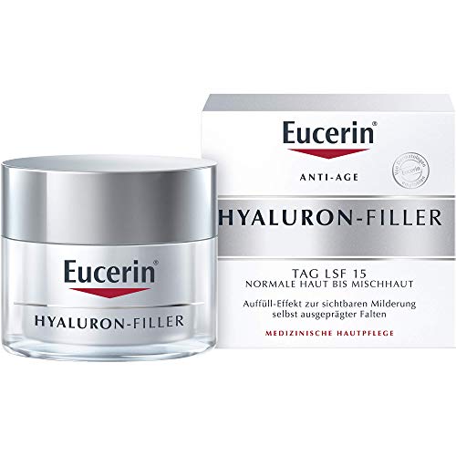 Eucerin Anti-Age Hyaluron-Filler Tag LSF 15 Creme, 50 ml Crema