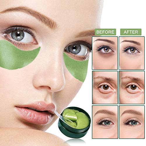 Eye Mask, Eye Patch, Mascarilla de colágeno para ojos, Para Hidratar, Aliviar el Cansancio y Reafirmar la piel-Para Arrugas, Líneas Finas, Ojeras y Bolsas Debajo de los ojos Cuidado(30 Pares)