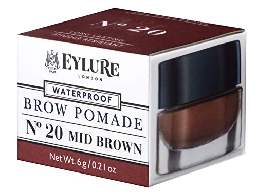 Eylure Brow pomade mid brown - sombra en crema cejas castañas 21 g