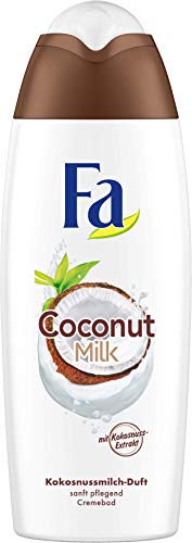 FA Crema de baño de coco con extracto de coco y aroma a leche de coco, 1 unidad (500 ml)