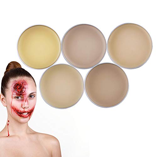 Fake Scar Wax, Cera para cicatrices, Maquillaje para efectos especiales, Cera para modelar, Maquillaje profesional para Halloween Maquillaje para efectos especiales para pieles claras