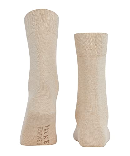 Falke London Sensitive, Calcetines para Mujer, Beige (Sand Mel) 39-40