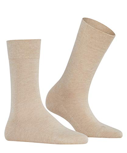 Falke London Sensitive, Calcetines para Mujer, Beige (Sand Mel) 39-40