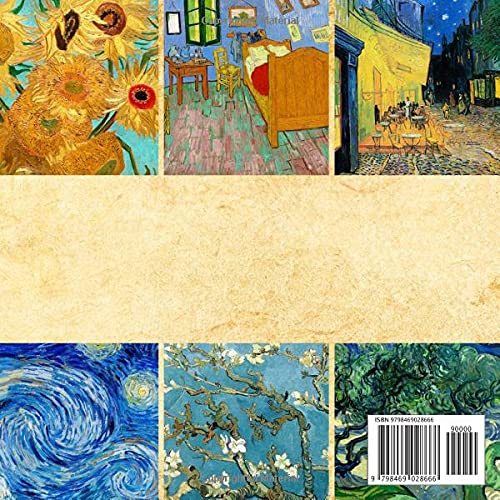 Famous Masterpieces - Vincent Van Gogh Scrapbook | Collectible Paintings Starry night and Almond Blossoms Decorative Double-Sided Scrapbooking Paper: ... Paper Sheets for Card Making and Journaling