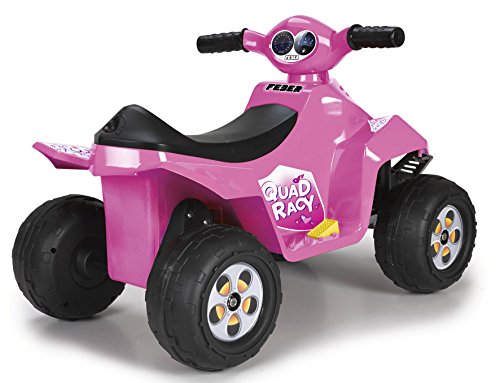 FEBER - Quad Racy 6 V, Color Rosa (Famosa 800011422)