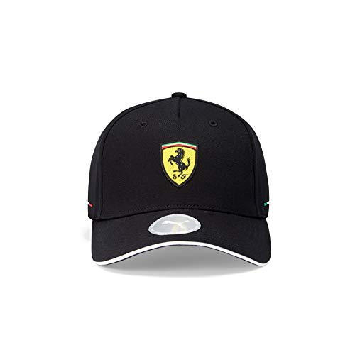 Ferrari - Mercancía Oficial de Fórmula 1 2021 Colección - Hombre - Classic Cap - Cap - Negro - One Size