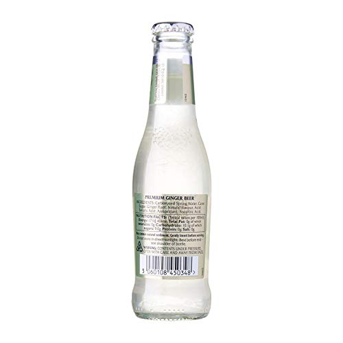Fever-Tree Ginger Beer Refrescos - Paquete de 24 x 200 ml - Total: 4800 ml