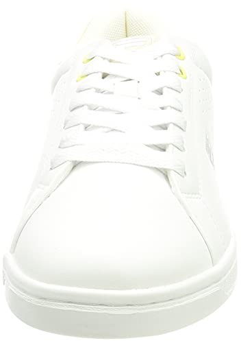 FILA Crosscourt 2 NT wmn Zapatilla para Mujer, Blanco (White/Sunny Lime), 40 EU