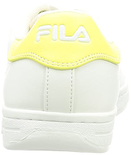 FILA Crosscourt 2 NT wmn Zapatilla para Mujer, Blanco (White/Sunny Lime), 40 EU