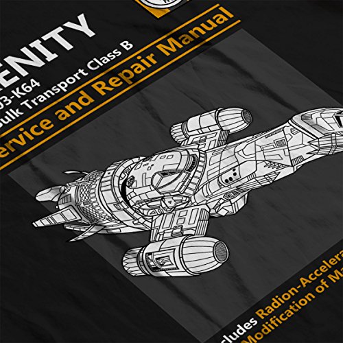 Firefly Serenity Service And Repair Manual Men's T-Shirt