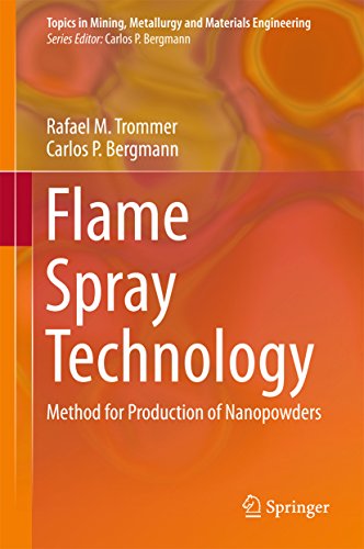 Flame Spray Technology: Method for Production of Nanopowders (Topics in Mining, Metallurgy and Materials Engineering) (English Edition)