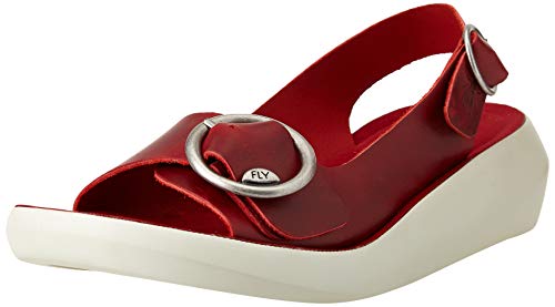 Fly London Berk754fly, Sandalias Mujer, Red, 40 EU