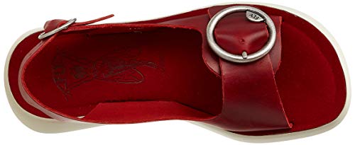 Fly London Berk754fly, Sandalias Mujer, Red, 40 EU