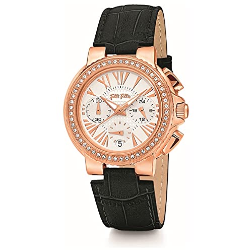 Folli Follie Reloj Análogico-Digital para Mujer de Automático con Correa en Acero Inoxidable S0355396