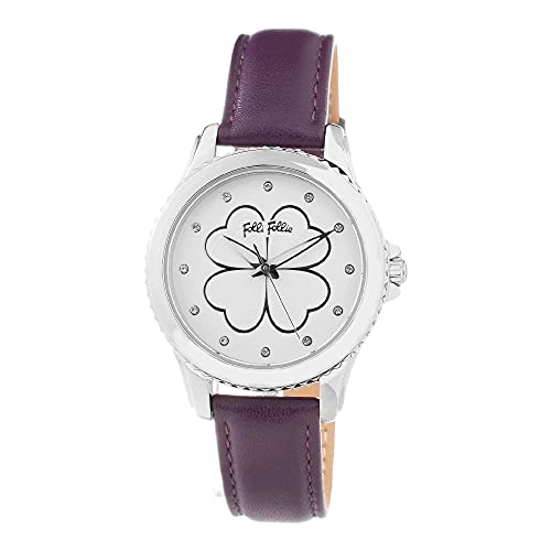 Folli Follie Reloj Análogico-Digital para Mujer de Automático con Correa en Acero Inoxidable S0356997