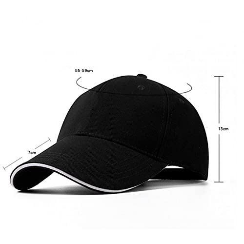 FOMBV Gorra de béisbol Tenía Amigos en Esa Letra Gorra de béisbol con Estampado de Moda Hombres Mujeres Gorra Snapback Ajustable Sombrero de papá Informal al Aire Libre