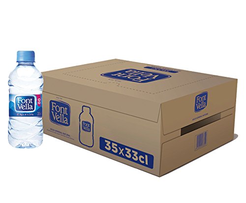 Font Vella - Agua Mineral Natural - Caja 35 x 33Cl