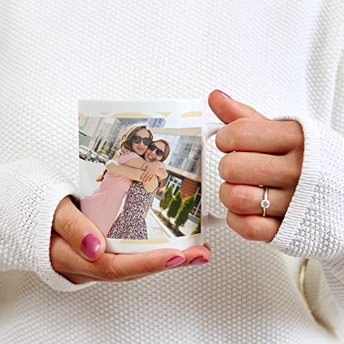 Fotoprix Taza Personalizada con Foto para Mejor Amigo | Regalo Original Amiga | Varios diseños (Café Virtual)