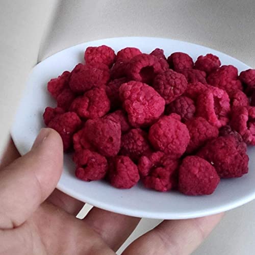 Frambuesas Liofilizadas | Crunch Frambuesa Deshidratada | Freeze Dried Fruit Raspberry | Liofilizado Frambuesas Frescas | Fruta Liofilizada Puedes Hacer un Bocadillo de Frutas con Fresa, Mango Fruta