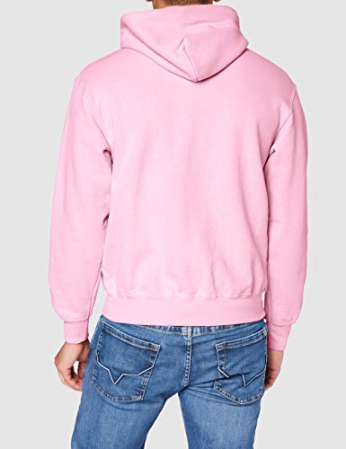 Fruit of the Loom SS026M, Sudadera con capucha y cremallera Para Hombre, Rosa (Light Pink), Large