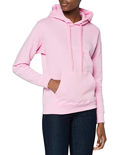 Fruit of the Loom Ss068m Sudadera para mujer, Rosa (Light Pink), M