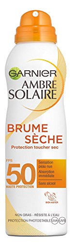 Garnier Ambre Solaire - Vapor protector seco al tacto, FPS 50, 200 ml