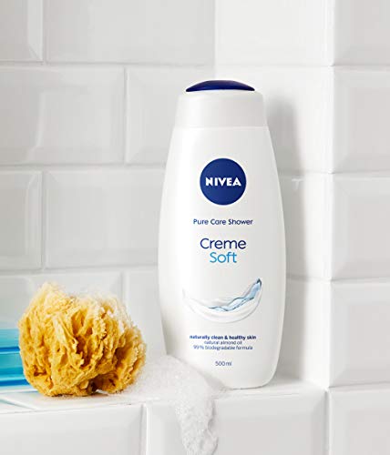 Gel de ducha en crema Nivea, 500 ml, 6 unidades