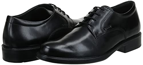 Geox UOMO CARNABY D Oxford Hombre, Negro (Black), 44 EU