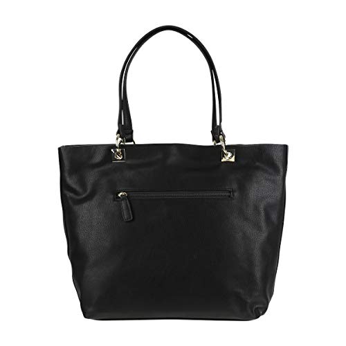 Gerry Weber Flashy Shopper - Bolsa de la compra de piel sintética mujer, color negro, talla 40x31x13 cm (B x H x T)