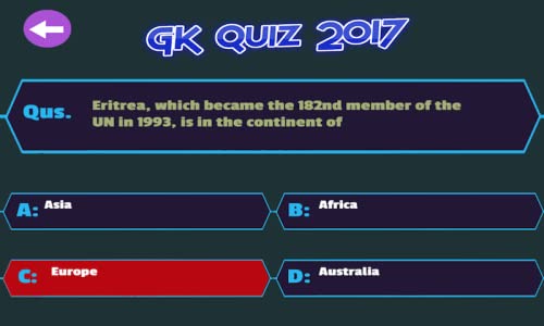 GK Quiz 2017