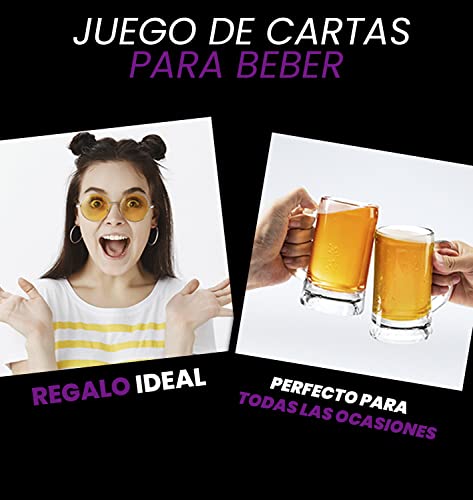 Glop Prenda - Juego de Mesa Adulto - Juego para Beber con Prendas - el Juego de Cartas más Atrevido - Regalos Originales para Hombres y Mujeres