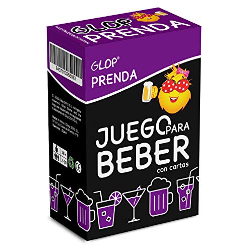 Glop Prenda - Juego de Mesa Adulto - Juego para Beber con Prendas - el Juego de Cartas más Atrevido - Regalos Originales para Hombres y Mujeres