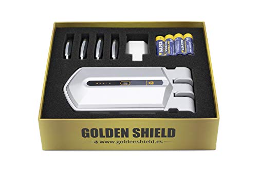 Golden Shield Alarm - Cerradura invisible con Alarma 95db y 4 mandos incopiables