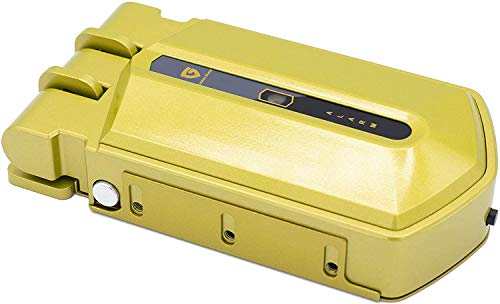 Golden Shield Alarm Cerradura invisible con alarma para puertas, cerradura sin llave con 4 mandos a distancia, cerradura electrónica de sobreponer para puertas antibumping, antirrobo, anti okupas.