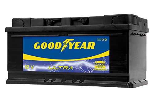 Goodyear GODF595 - Bateria de coche ULTRA 12 V 100 Ah 820 A