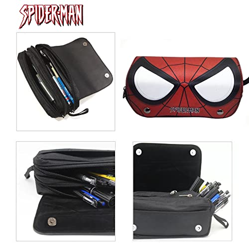 GOOGIT Supereroi - Estuche escolar para lápices con capacidad para videojuegos Joven (Spiderman 2)