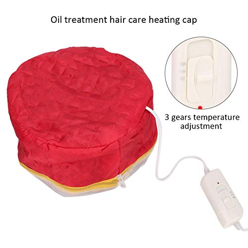 Gorro para vaporizador de pelo, gorro térmico para acondicionamiento profundo Cuidado del cabello nutritivo SPA Hogar, tratamiento eléctrico para el cabello y gorro de belleza vaporizador(#1)