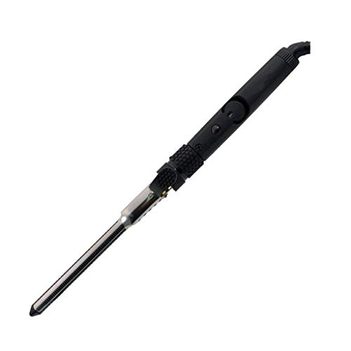 GPWDSN Curly Hair Styler Rizos Cerámica Curling Iron Fashion Wand Curler Pera Hair Curlers Rodillos Buenos artículos Curling Wand