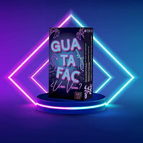 GUATAFAC Orginal - Juego de Mesa y Cartas para Fiestas y Risas - Edición Español para Adultos (GUATAFAC) (GUATAFAC Unos Vicios)