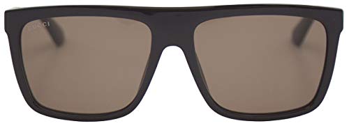 Gucci Gafas de Sol GG0748S BLACK/BROWN 59/17/145 hombre