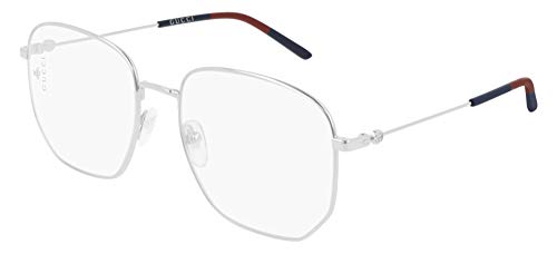 Gucci GG0396O-003 Estuches para anteojos, Dorado, 56.0 para Mujer